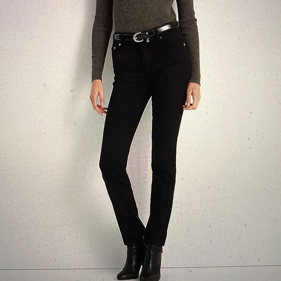 Lauren Ralph Lauren Premier Straight Corduroy Jeans - Picture 1 of 12